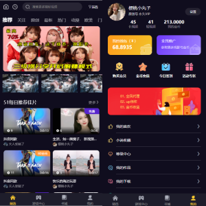 fastadmin框架短视频系统/视频知识付费源码/附带小说系统
